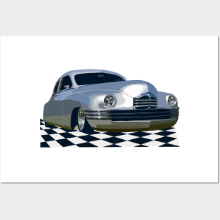 Classic Packard on the Showroom Floor Posters and Art